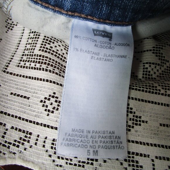 Levis low rise 524 Too Superlow. Size 5M. Mid 2000's jeans. - Picture 5 of 16